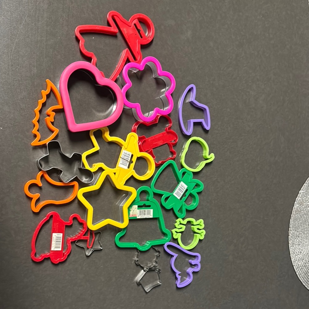 Colorful Cookie Cutter Set